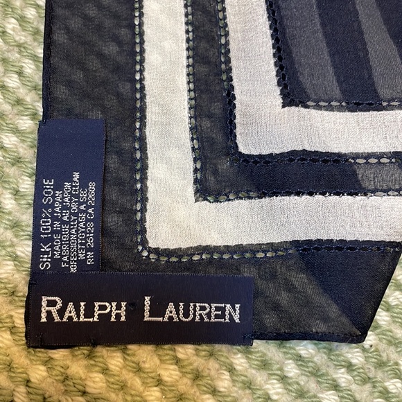 Ralph Lauren | Accessories | Ralph Lauren Silk Scarf | Poshmark